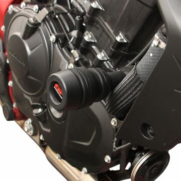 GP Kompozit Honda CB750 Hornet 2023-2024 Uyumlu Motor Koruma Takozu Siyah