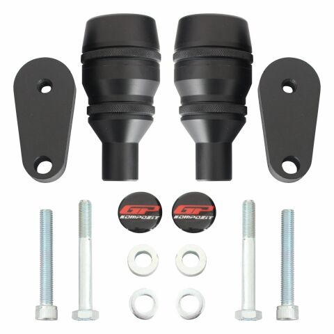 GP Kompozit Honda CB750 Hornet 2023-2025 Uyumlu Motor Koruma Takozu Siyah