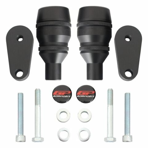 GP Kompozit Honda CB750 Hornet 2023-2025 Uyumlu Motor Koruma Takozu Siyah