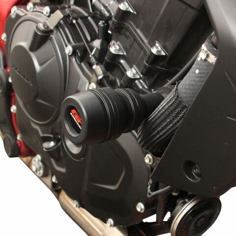 GP Kompozit Honda CB750 Hornet 2023-2026 Uyumlu Motor Koruma Takozu Siyah