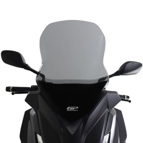 GP Kompozit Yamaha XMAX 250 / 400 2014-2017 Uyumlu Baskılı Ön Tur Camı Füme
