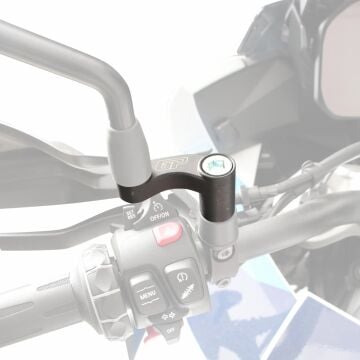 GP Kompozit BMW S 1000 XR 2024 Uyumlu Ayna Genişletme Siyah