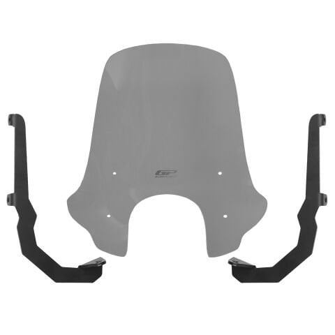 GP Kompozit SYM Fiddle 4 2022-2024 Uyumlu Gidon Bağlantılı Ön Cam Füme