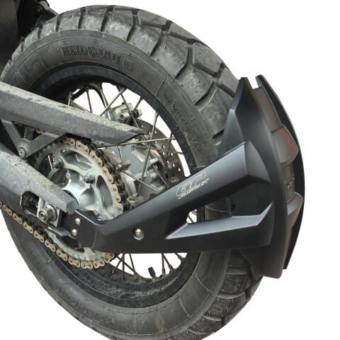 GP Kompozit Yamaha XTZ 660Z 2013 Uyumlu Arka Çamur Sıyırıcı Siyah