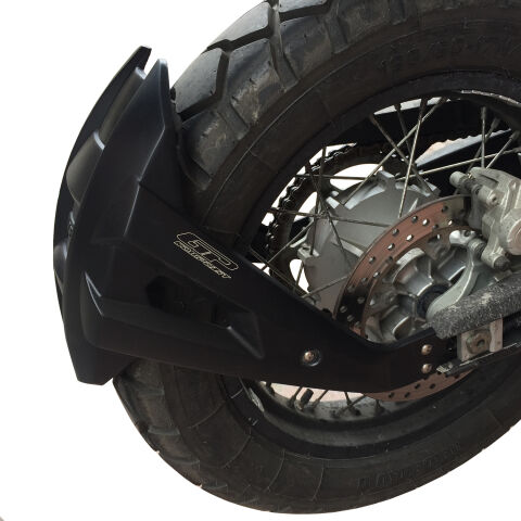 GP Kompozit Yamaha XTZ 660Z 2013 Uyumlu Arka Çamur Sıyırıcı Siyah