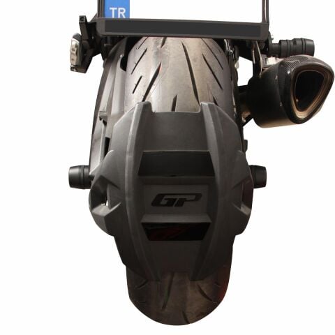 GP Kompozit BMW S 1000 XR 2024-2026 Uyumlu Çamur Sıyırıcı Siyah