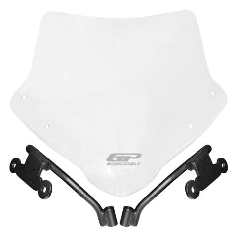 GP Kompozit Honda CB500F 2014-2020 Uyumlu Kısa Ön Cam Şeffaf