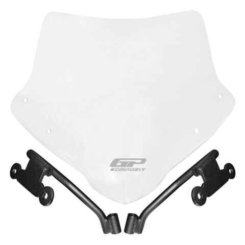 GP Kompozit Honda CB500F 2014-2020 Uyumlu Kısa Ön Cam Şeffaf