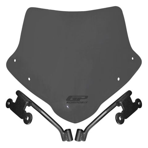 GP Kompozit Honda CB500F 2014-2020 Uyumlu Kısa Ön Cam Füme