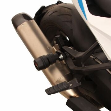 GP Kompozit BMW S 1000 XR 2024 Uyumlu Egzoz Koruma Takozu Siyah