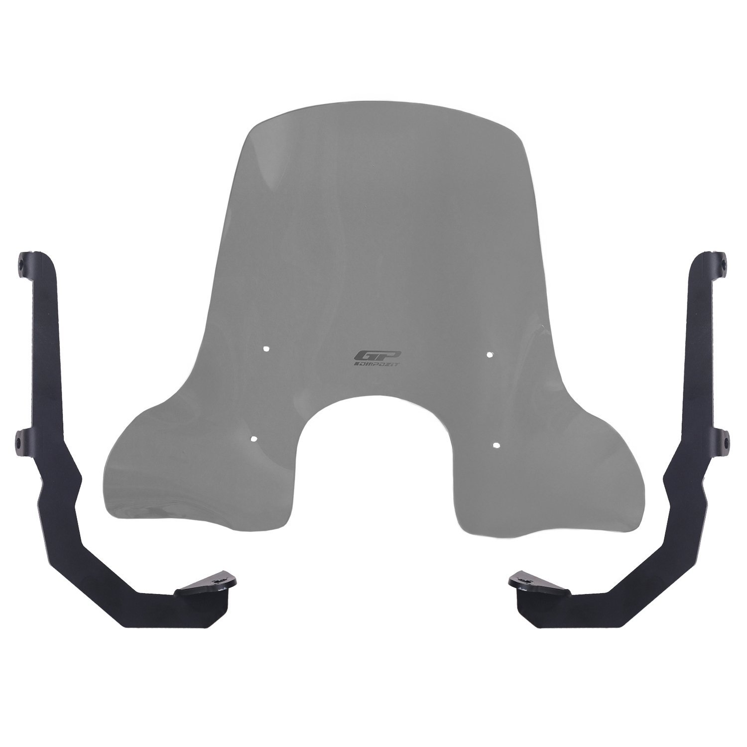 GP Kompozit SYM Fiddle 4 2022-2024 Uyumlu Gidon Bağlantılı Elcikli Ön Cam Füme