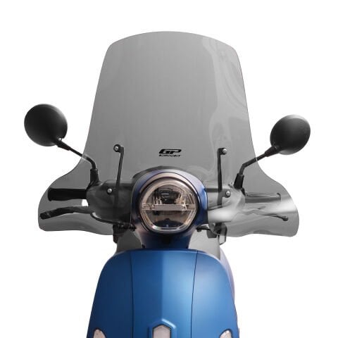 GP Kompozit SYM Fiddle 4 2022-2024 Uyumlu Gidon Bağlantılı Elcikli Ön Cam Füme