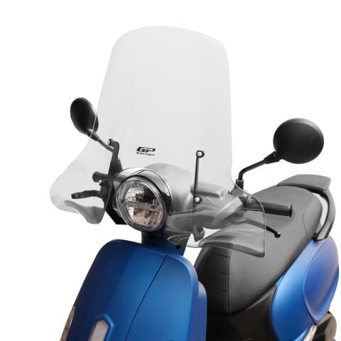 GP Kompozit SYM Fiddle 4 2022-2024 Uyumlu Gidon Bağlantılı Elcikli Ön Cam Şeffaf