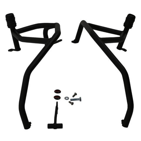 GP Kompozit Honda NC 700 X / NC 750 X 2012-2025 Uyumlu Motor Koruma Demiri Siyah