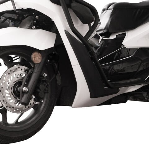 GP Kompozit Honda PCX 125 / 150 2025-2026 Uyumlu Bacak ve Sele Altı Grenaj Koruma Seti Siyah