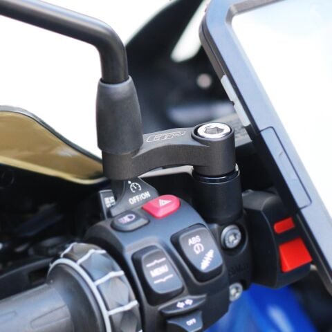 GP Kompozit BMW R 1200 GS / R 1250 GS ADV 2013-2024 Uyumlu Ayna Genişletme Siyah