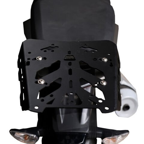 GP Kompozit TVS Raider 125 2024-2025 Uyumlu Arka Çanta Demiri Siyah