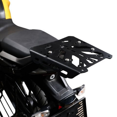 GP Kompozit TVS Raider 125 2024-2025 Uyumlu Arka Çanta Demiri Siyah