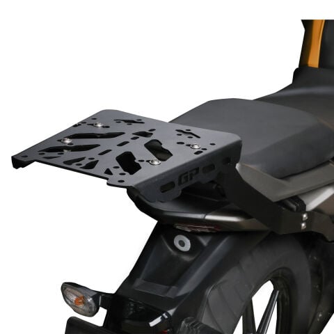 GP Kompozit TVS Raider 125 2024-2025 Uyumlu Arka Çanta Demiri Siyah