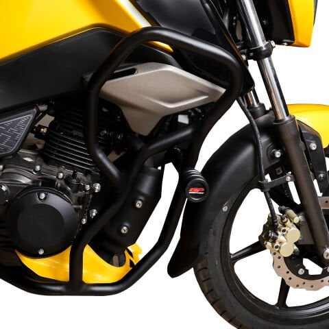 GP Kompozit TVS Raider 125 2024-2025 Uyumlu Motor Koruma Demiri Siyah