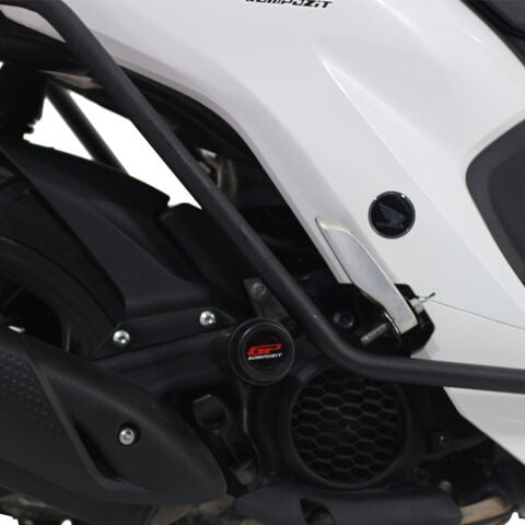GP Kompozit Honda Dio 2021-2025 Uyumlu Egzoz Koruma Takozu Siyah