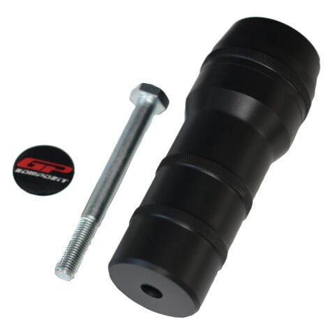 GP Kompozit Honda Dio 2021-2025 Uyumlu Egzoz Koruma Takozu Siyah