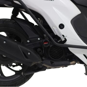 GP Kompozit Honda Dio 2021-2025 Uyumlu Egzoz Koruma Takozu Siyah