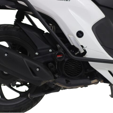 GP Kompozit Honda Dio 2021-2025 Uyumlu Egzoz Koruma Takozu Siyah