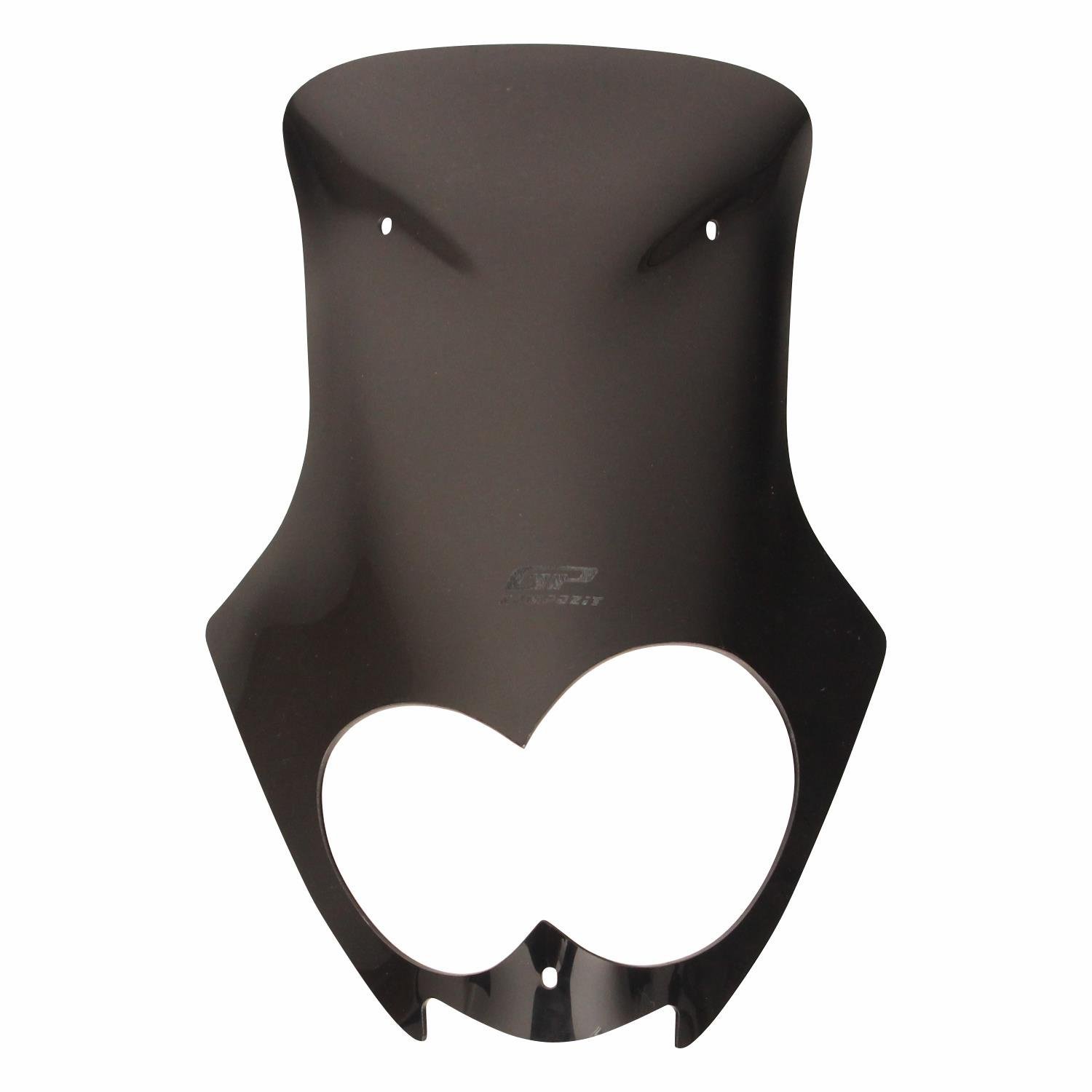 GP Kompozit Honda CRF250 / CRF300 Rally 2017–2025 Uyumlu Ön Cam Siyah