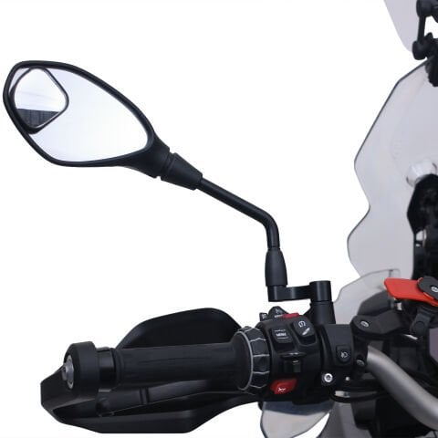 GP Kompozit BMW F 900 GS ADV 2024-2026 Uyumlu Ayna Genişletme Siyah