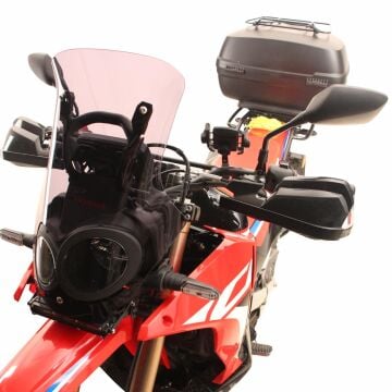 GP Kompozit Honda CRF250 / CRF300 Rally 2017–2024 Uyumlu Ön Cam Füme
