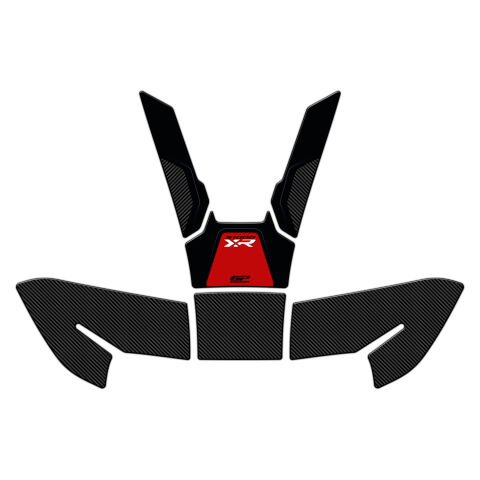 GP Kompozit BMW S 1000 XR 2015-2019 Uyumlu Tank Pad Seti Kırmızı