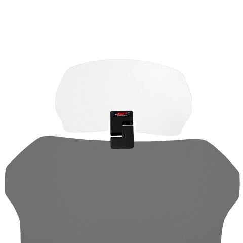 GP Kompozit DFK003 Universal Tek Bağlantılı Deflektör Şeffaf Siyah Aparat