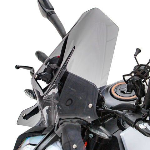GP Kompozit KTM Duke 390 2017-2023 Uyumlu Ön Cam Siyah