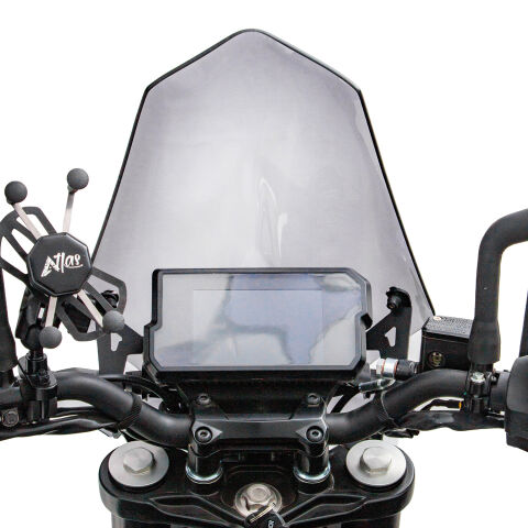 GP Kompozit KTM Duke 390 2017-2023 Uyumlu Ön Cam Siyah