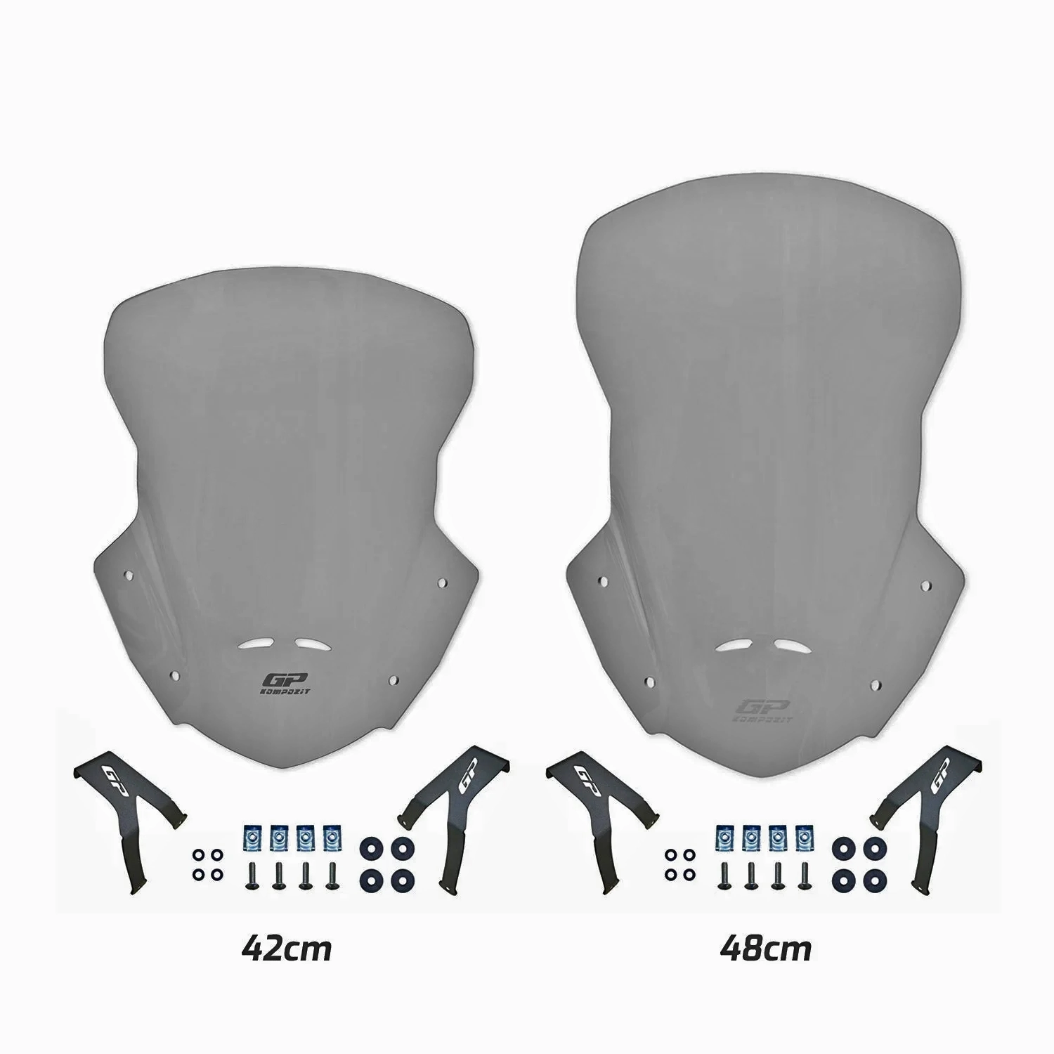 GP Kompozit Honda CRF250L / CRF300L 2013-2020 Uyumlu Tur Camı Füme