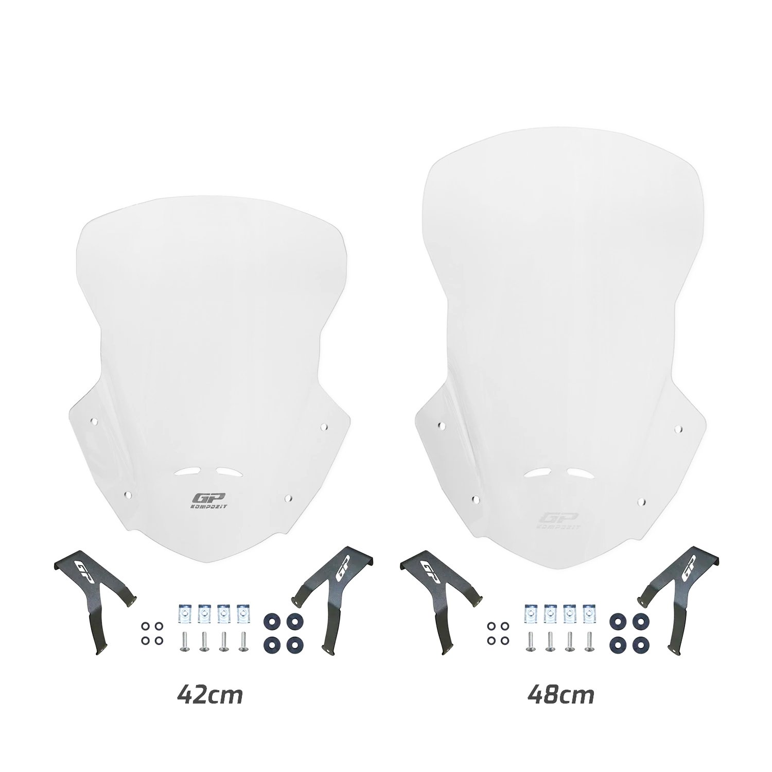 GP Kompozit Honda CRF250L / CRF300L 2013-2020 Uyumlu Tur Camı Şeffaf