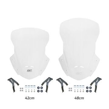 GP Kompozit Honda CRF250L / CRF300L 2013-2020 Uyumlu Tur Camı Şeffaf