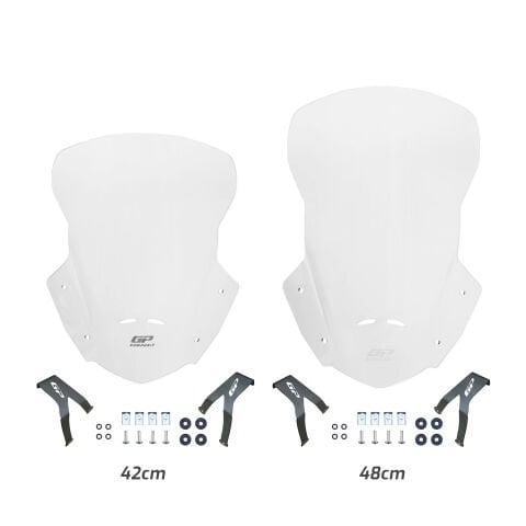 GP Kompozit Honda CRF250L / CRF300L 2013-2020 Uyumlu Tur Camı Şeffaf