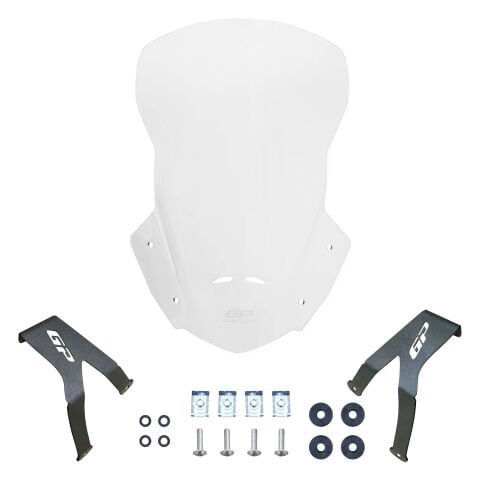 GP Kompozit Honda CRF250L / CRF300L 2013-2020 Uyumlu Tur Camı Şeffaf