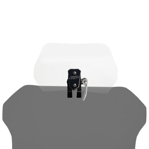 GP Kompozit DFK007 Universal Tek Bağlantılı Asansörlü Deflektör Şeffaf Siyah Aparat