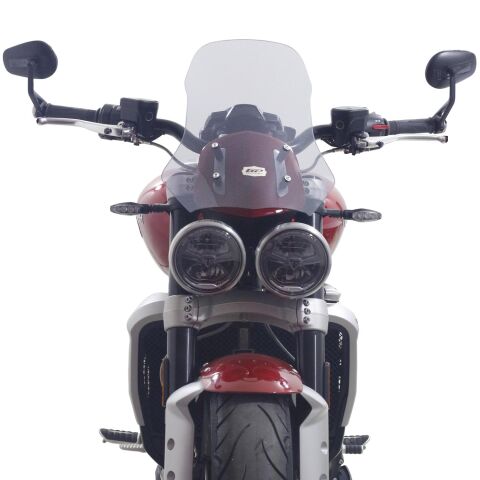 GP Kompozit Triumph Rocket 3 R / GT 2023-2024 Uyumlu Ön Cam Şeffaf