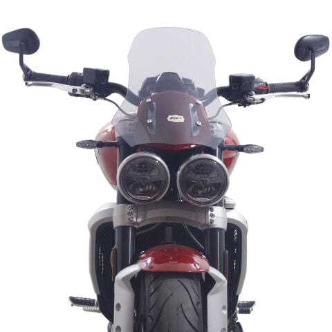 GP Kompozit Triumph Rocket 3 R / GT 2023-2024 Uyumlu Ön Cam Şeffaf