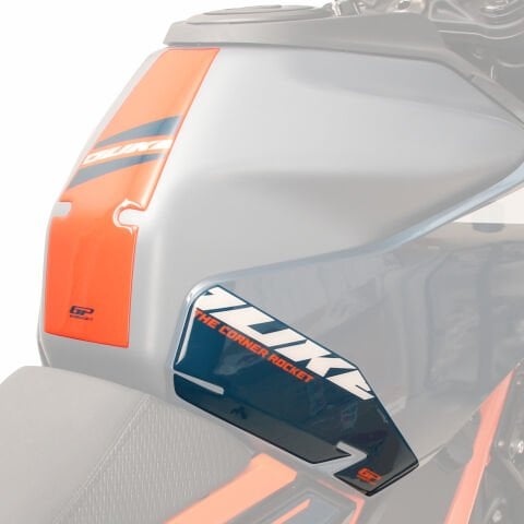 GP Kompozit KTM Duke 390 2024-2026 Uyumlu Tank Pad Seti Mavi