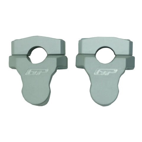 GP Kompozit Bajaj Dominar 250 / 400 2017-2026 Uyumlu Gidon Yükseltme 22mm Gri
