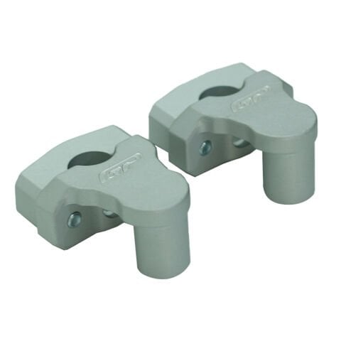 GP Kompozit Bajaj Dominar 250 / 400 2017-2026 Uyumlu Gidon Yükseltme 22mm Gri