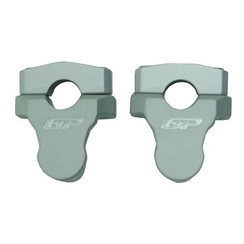 GP Kompozit Bajaj Dominar 250 / 400 2017-2026 Uyumlu Gidon Yükseltme 22mm Gri