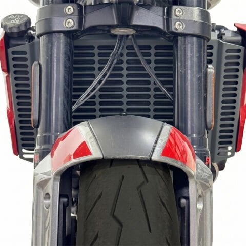 GP Kompozit RDY01 Triumph Trident 660 2021-2025 Uyumlu Radyatör Koruma Siyah