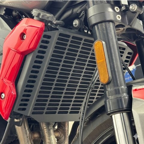 GP Kompozit RDY01 Triumph Trident 660 2021-2025 Uyumlu Radyatör Koruma Siyah