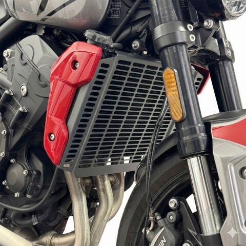 GP Kompozit RDY01 Triumph Trident 660 2021-2025 Uyumlu Radyatör Koruma Siyah